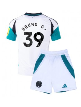 Newcastle United Bruno Guimaraes #39 Replika Tredje Kläder Barn 2024-25 Kortärmad (+ byxor)